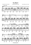 Ave Maria (Schubert) in G (Piano & Voice Parts in Latin)
