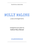 MOLLY MALONE (jazz piano arrangement)