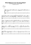 What Difference Can One Song Make?