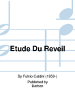 Etude Du Reveil