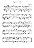 Sixth Contradanza: Dorian mode