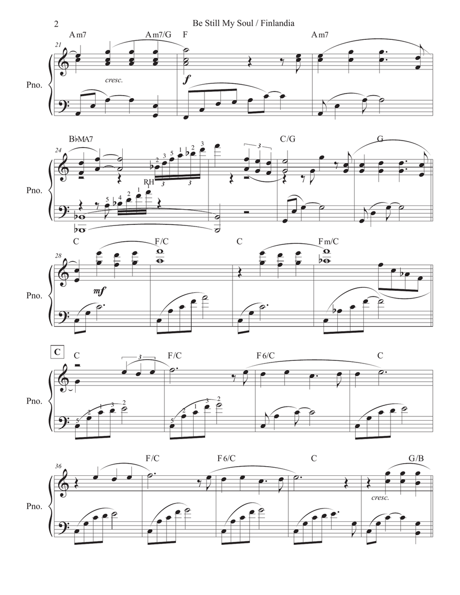 Piano for My Soul - Volume One (Hymns and Classics - Piano Solos) Piano Solo scores gallery preview page 4