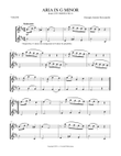 Aria in G Minor (from Lute Partita No. 6)