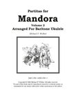 Partitas for Mandora Volume 2 for Baritone Ukulele