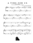 A Time For Us (love Theme)