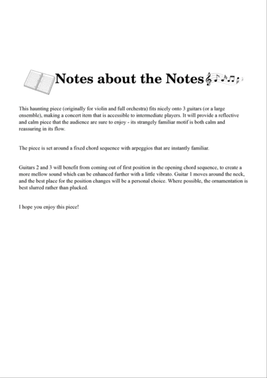 Adagio Guitar Ensemble scores gallery preview page 3