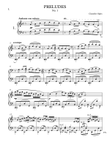 Preludes, No. 1