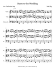 Haste to the Wedding - String Trio