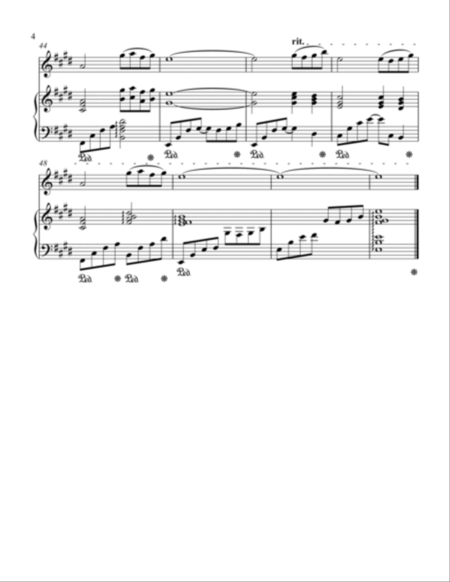 Beauty And The Beast Flute Solo scores gallery preview page 4