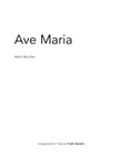 Bruckner's Ave Maria for Horn Choir