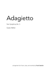 Adagietto from Symphony 5 for Horns, Tuba, and Marimba
