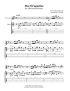 Dos Oruguitas Clarinet scores gallery preview page 3