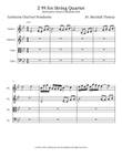 Z 99 for String Quartet