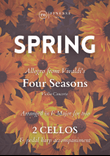 TRIO - Four Seasons Spring (Allegro) for 2 CELLOS and PEDAL HARP - F Major