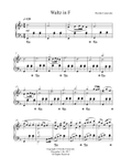 Waltz in F Major