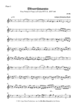 Divertimenti from Prelude & Fugue BWV 869 - J.S. Bach
