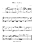3 Short Fanfares for 2 trumpets