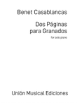 Dos Páginas para Granados
