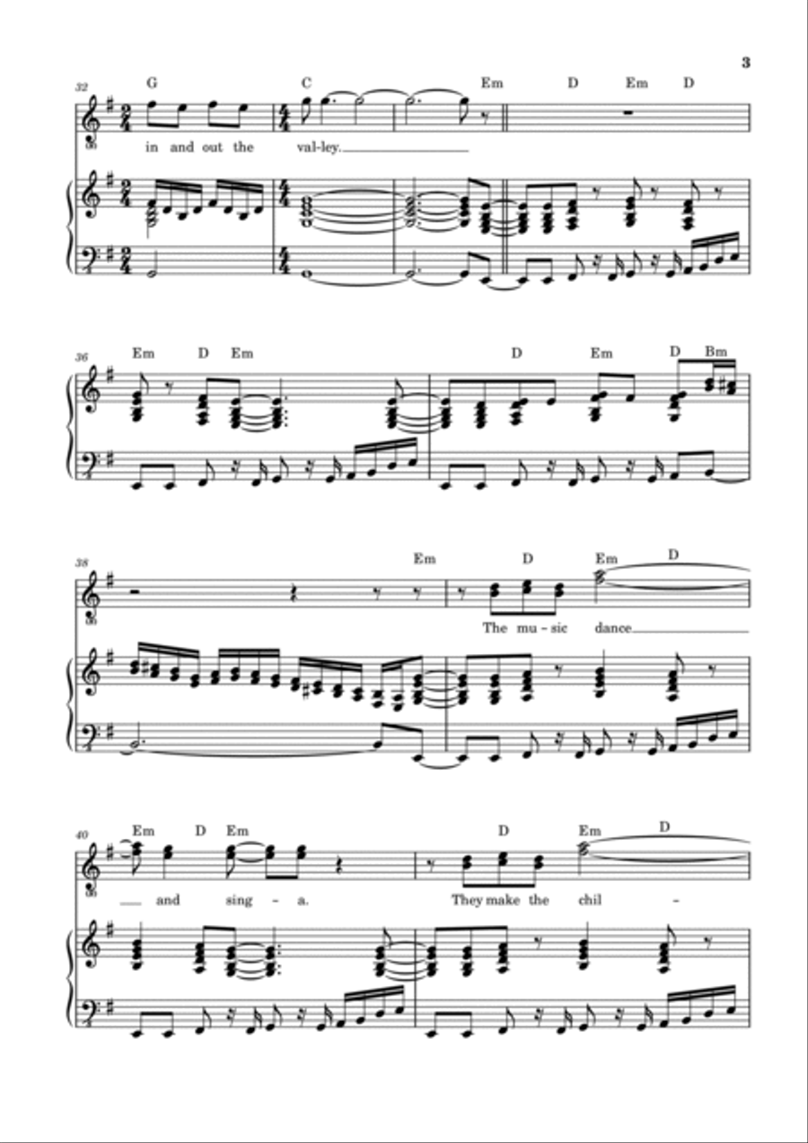 Roundabout Piano, Vocal, Guitar scores gallery preview page 4
