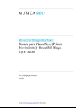 Sonata para Piano No.9 (Primer Movimiento)-Beautiful things Op.11 No.16