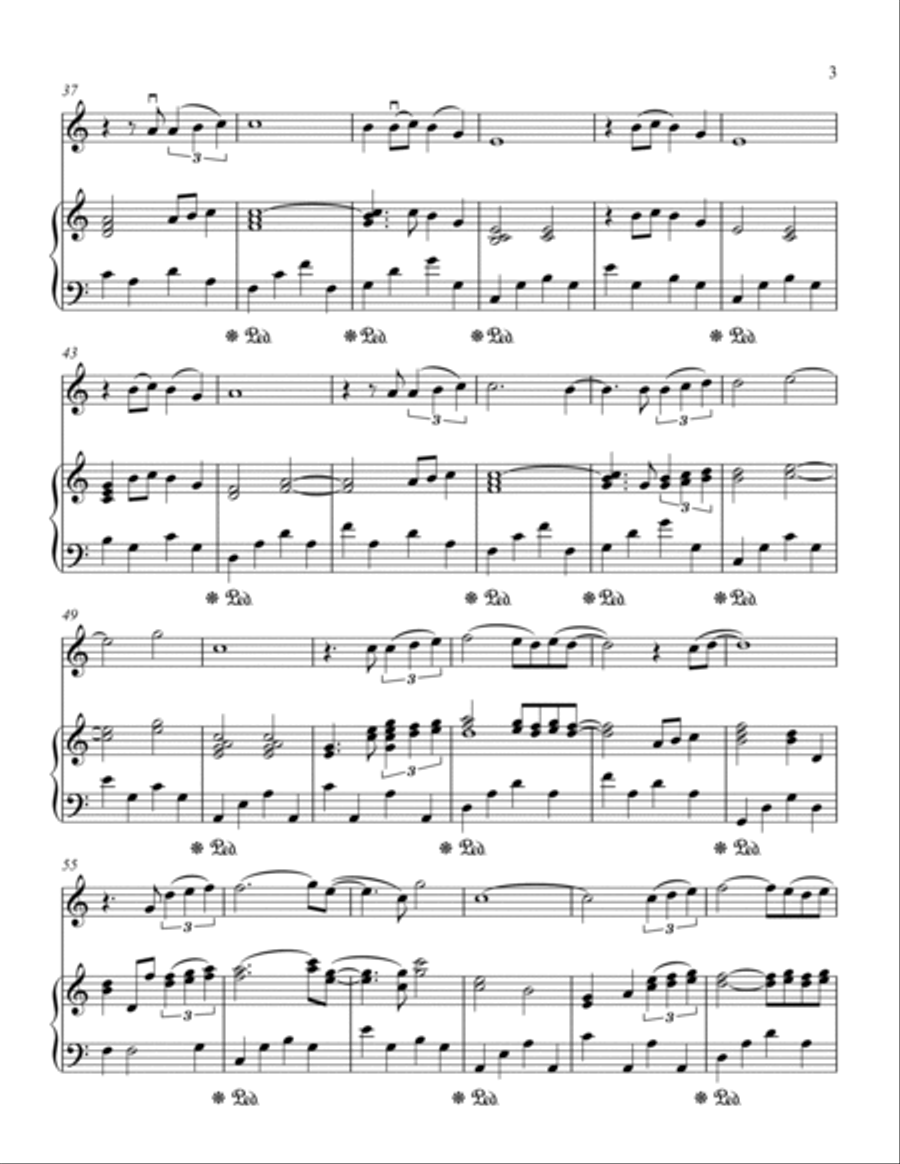 The Joker And The Queen (feat. Taylor Swift) Violin Solo scores gallery preview page 3