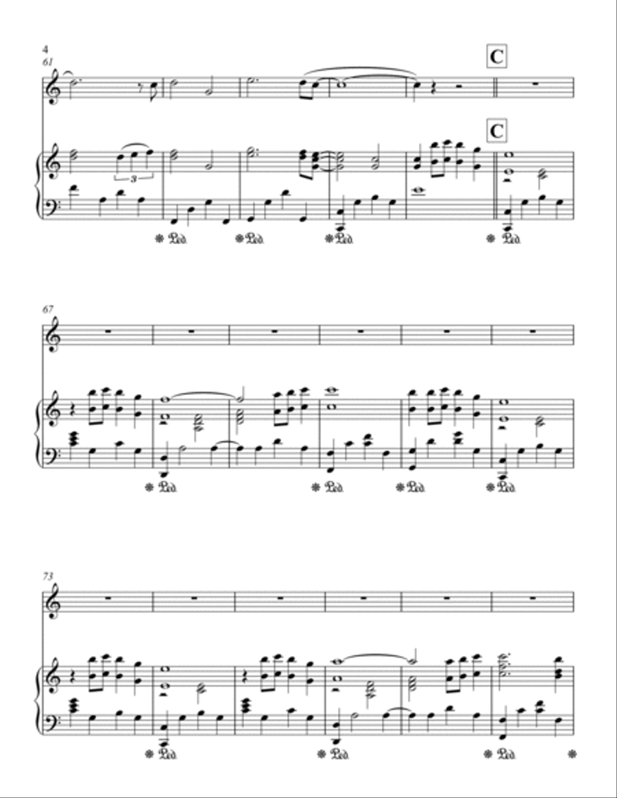 The Joker And The Queen (feat. Taylor Swift) Violin Solo scores gallery preview page 4