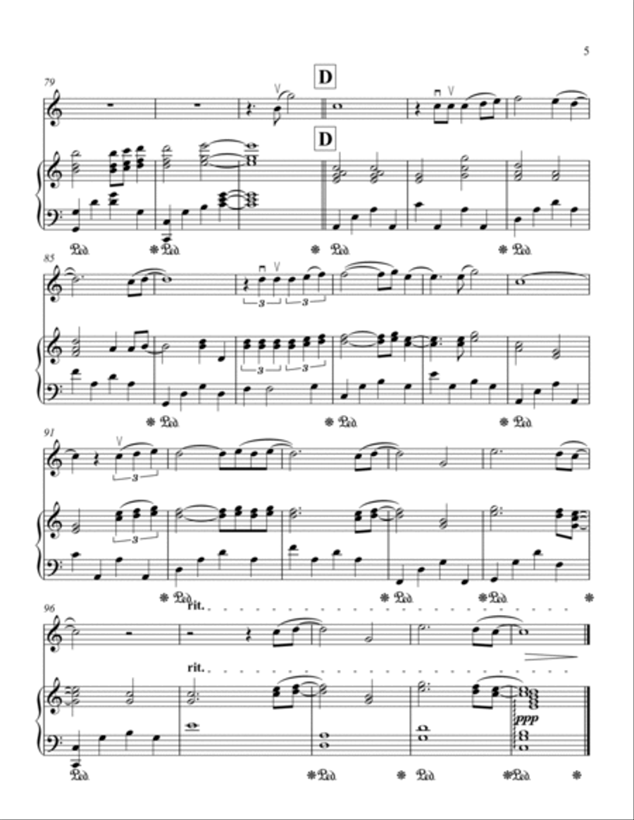 The Joker And The Queen (feat. Taylor Swift) Violin Solo scores gallery preview page 5
