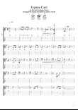 Espana Cani - Guitar I