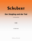 Der Jungling und der Tod, by Schubert, in b flat minor