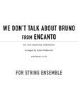 We Don't Talk About Bruno