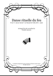 Danse rituelle du feu - Amazing solo accordion arrangement mini preview