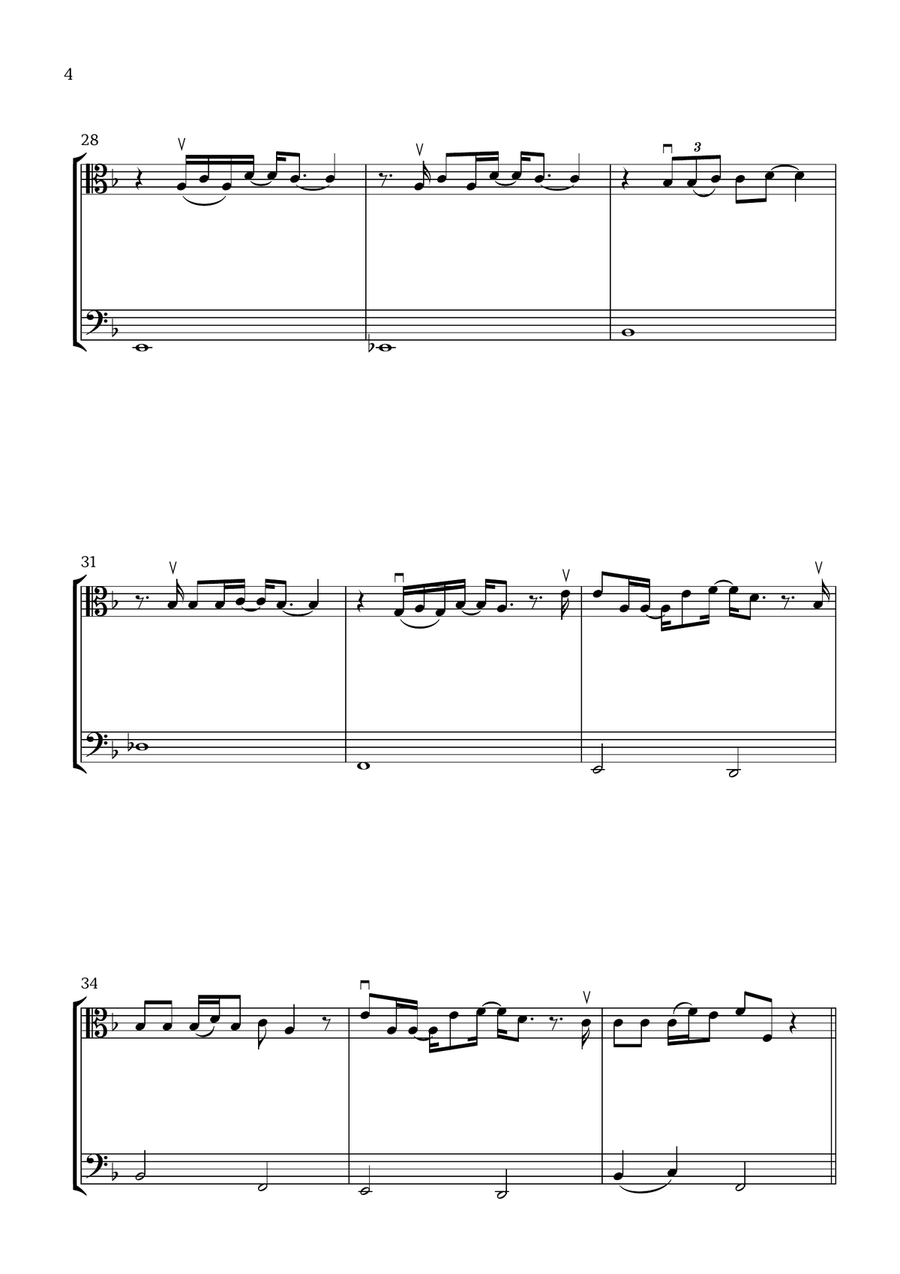 Dos Oruguitas Dos Oruguitas String Duet scores gallery preview page 4