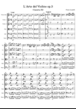 Violin Concerto L'Arte del violino Op.3 no.6