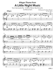 Allegro Theme from A Little Night Music