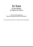 Sir Duke mini preview