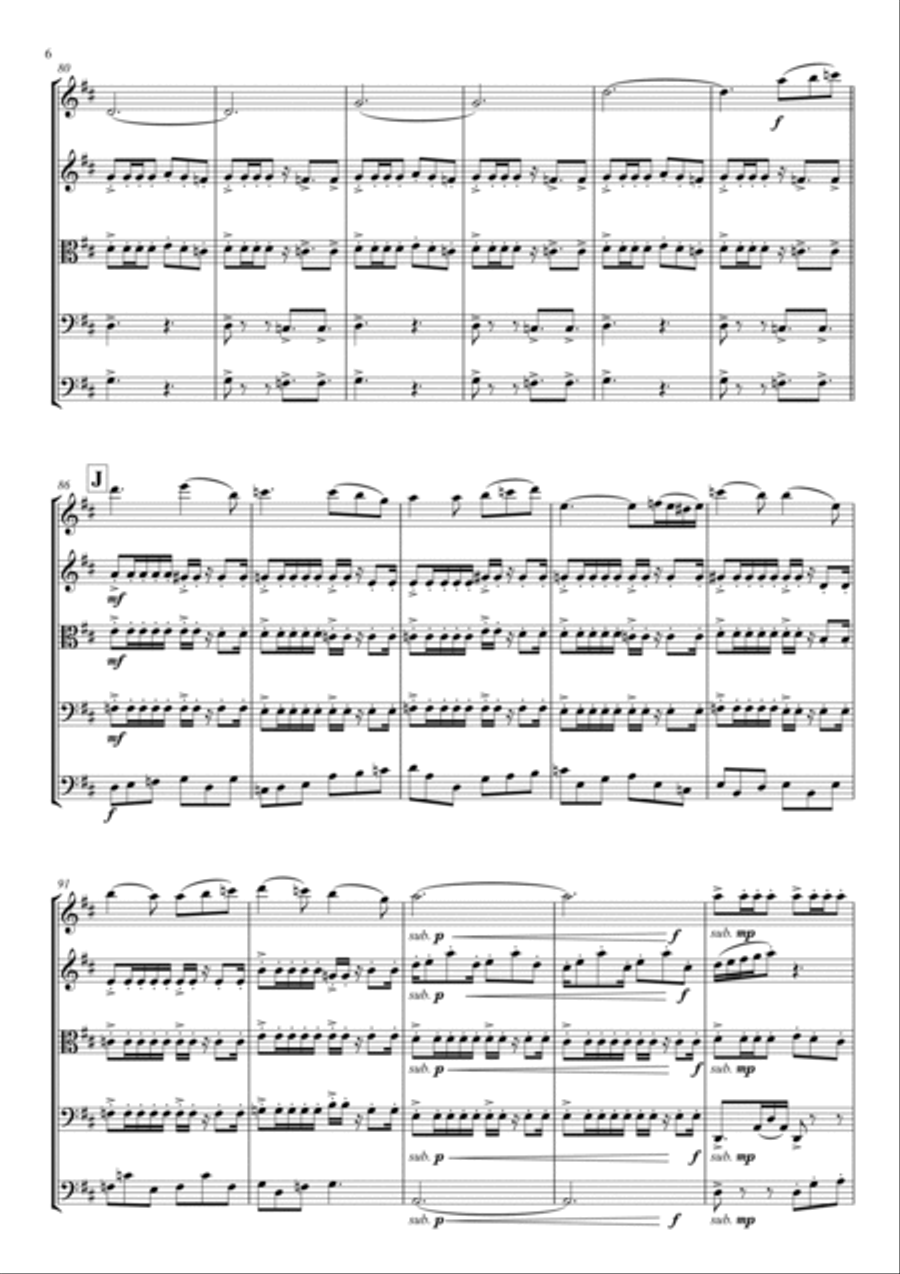 Kiki's Delivery Service (on A Clear Day) Cello scores gallery preview page 6