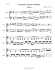 Antonio Vivaldi - Concerto Grosso in d minor RV 565 3rd mvt. arr. for violin duo (score and parts)