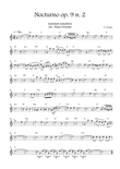 Nocturno op. 9 no. 2 (leadsheet - SIMPLIFIED) CHOPIN
