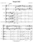Simple Gifts - A Shaker Hymn