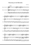 Bouncing on the Marimba - Sheet Music