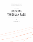 Crossing Yangguang Pass for solo piano