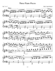 Three Piano Pieces, number 2