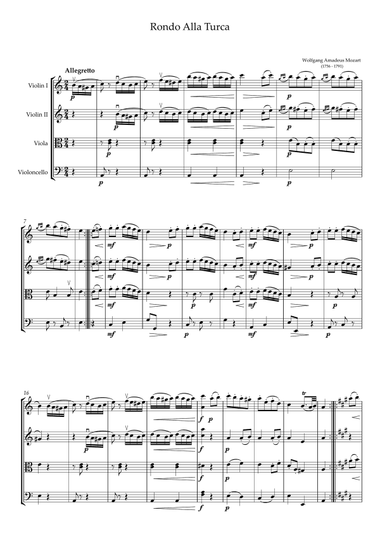 Rondo Alla Turca