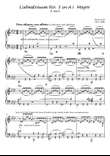Liebestraum No. 3 in A flat major with note names & meanings - Self Learning Series