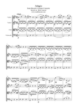 Adagio from Mozart's Clarinet Concerto for String Quartet
