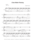 I Saw Water Flowing (2-part choir) mini preview