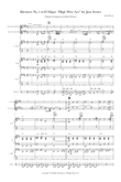 Klezmer No.1 in D Major “High Wire Act” for Jazz Sextet