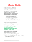 Christmas Birthday