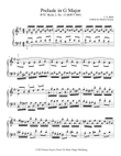 Prelude in G Major, WTC Book 2, No. 15 (BWV 884)