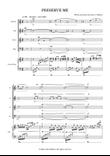Preserve me (SATB and Piano)